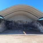 Overkapping zoutloods/zandopslag